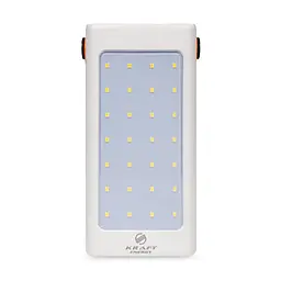 Повербанк 70000mAh Power Bank Kraft KPB-2470FCL White 22.5W QC3.0 LED-ліхтар (43-00070)