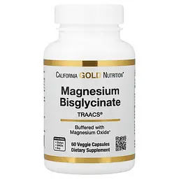 Магний Magnesium Bisglycinate 60 капсул CGN vit0005479