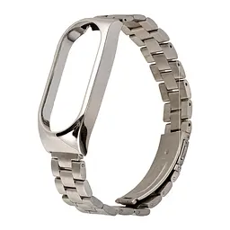 Ремінець Steel Strap Mi Band 8 Silver