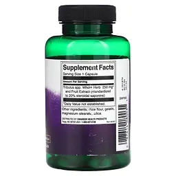 Натуральна добавка Swanson Mega Tribulus Extract 250 мг 120 капсул - мініатюра 2