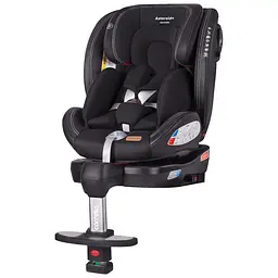 Автокрісло дитяче з системою ISOFIX поворотне з опорною стійкою від народження до 36 кг Asteroid+ CRL-15801 Onyx Black 0+1/2/3 Carrello
