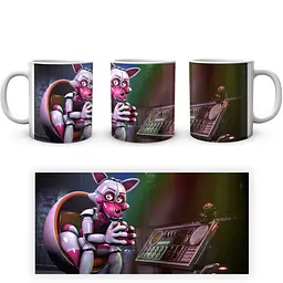Кухоль GeekLand Five Nights At Freddys П'ять ночей з Фредді Funtime Foxy Сидить FN.02.389 330 мл білий - мініатюра 3