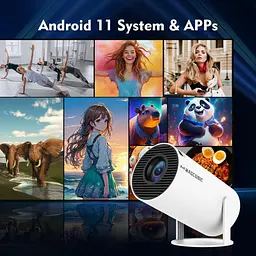 Смарт-проєктор HY300 PRO з Android TV 11.0, підтримкою 4K, WiFi 6 та Bluetooth 5.0 - мініатюра 2