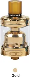 Бак, що обслуговується Advken Manta MTL RTA 24mm 3ml Gold (17695) - мініатюра 2