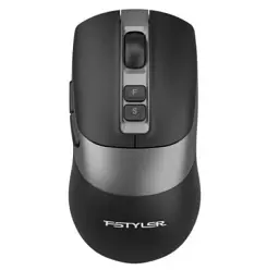 Миша бездротова A4Tech FG50 Plus "Fstyler", Black/Grey, USB 2.4GHz, оптична, 1000 - 3200 dpi, 7 кнопок, 1xAA