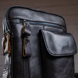 Чоловіча шкіряна сумка Vintage 17,5х25х4,5 см sum0012247 - мініатюра 9