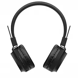 Накладні Bluetooth навушники Hoco W25 Promise, 300 mAh, MicroSD/AUX Чорні - мініатюра 3