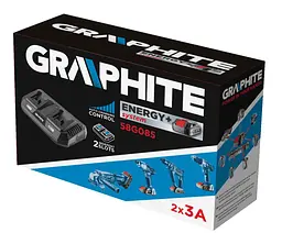 Зарядний пристрій Energy+ 18В 3А Graphite hoz0014345 - мініатюра 6