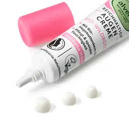 Крем для шкіри навколо очей Alverde Naturkosmetik з олією з насіння шипшини 15 мл - мініатюра 4
