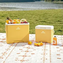 Туристичний холодильник Naturehike Whales PU CNK2450CF012, 14 л, світло-коричневий - мініатюра 5