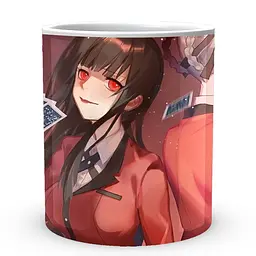 Кухоль GeekLand Kakegurui Шалений Маніяк cards KI.02.04 330 мл білий - мініатюра 3