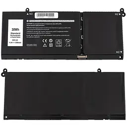 Батарея для ноутбука Dell G91J0 (Vostro 3511 3515; Inspiron 5418 5515 5518 5415 7415 Latitude 3420 3520) 11.4V 3300mAh - мініатюра 2
