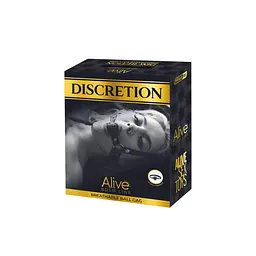 Повітропроникний кляп Alive Discretion Red - мініатюра 3