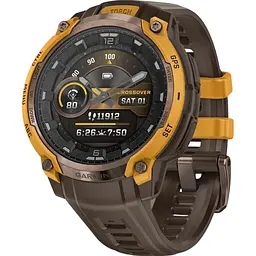 Смарт-годинник Garmin Instinct Crossover AMOLED Bronze/Sunburst (010-03398-01) [172568]