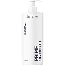 Шампунь-гель для душу 3 в 1 для чоловіків Estern Men Prime Daily Care Shampoo для щоденного використання 1 л 