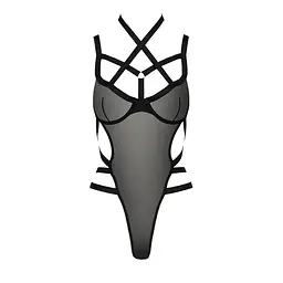 Боді-монокіні HAGAR Body black - Passion Exclusive L/XL - мініатюра 5