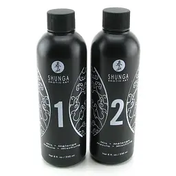 Гель для NURU масажу Shunga Oriental Body-to-Body – Exotic Fruits (2 x 225 мл) плюс простирадло - мініатюра 2