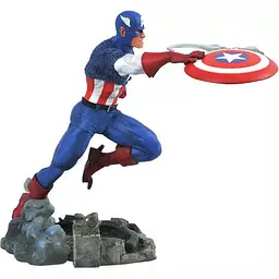 Фігурка Gallery diorama Марвел Капітан Америка Marvel Captain America 25 см G M CA - мініатюра 3