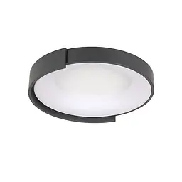 Люстра LED Levistella 781C3167 (500) GY, 74W, регульована температура світла, сірий метал, сучасний стиль для дому