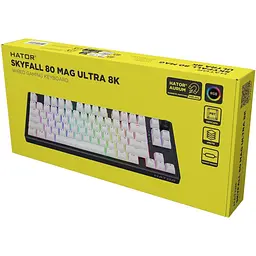 Клавіатура Hator Skyfall MAG Ultra 8K Black/White (HTK1880UA) [151654] - мініатюра 7