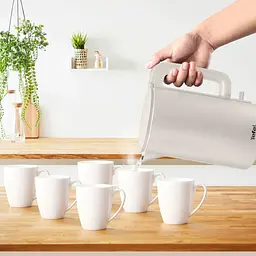 Електрочайник Tefal Thermo Protect 1.5 л пластик нержавіюча сталь бежевий (KO140BE0) - мініатюра 11
