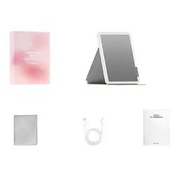 Дзеркало для макіяжу Xiaomi DOCO 11 " Daylight Portable Flat Mirror Pro Білий - мініатюра 2