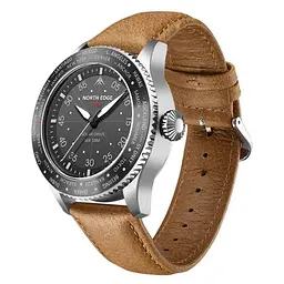 Чоловічий водостійкий наручний годинник North Edge Mach (Коричневі) - мініатюра 2