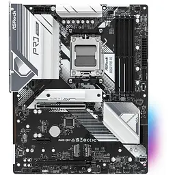 Материнська плата ASRock B650 PRO RS (AM5/B650, 4xDDR5, 3xPCIex16, HDMI/DP, 4xSATAІІІ,3xM.2, 2.5GLan, 7.1ch, ATX) - мініатюра 6