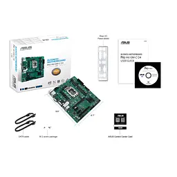 Материнcька плата PRO H610M-C D4-CSM s1700 Asus teh0024952 - мініатюра 3