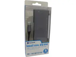 Адаптер Dynamode Dock-USB-TypeC-HDMI-USB3.0-RJ45 - мініатюра 7