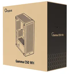 Корпус OCYPUS GAMMA C50 WH (GAMMA-C50-WHG000XX-GL) Без БП - мініатюра 10