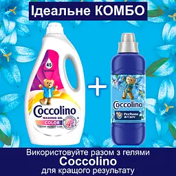 Кондиціонер для білизни Coccolino Perfume & Care Пасифлора бергамот цитрусові лілія та мускус 925 мл (64894931)  - мініатюра 9
