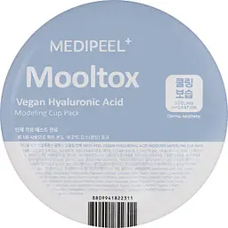 Маска для обличчя Medi Peel Vegan Hyaluronic Acid Mooltox Modeling Cup Pack моделювальна зволожувальна 28 г