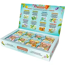Уцінка. Набір Колекція трав’яних чаїв Lovare Herbal Tea Collection 96 г (8 видів по 8 шт.) - мініатюра 2