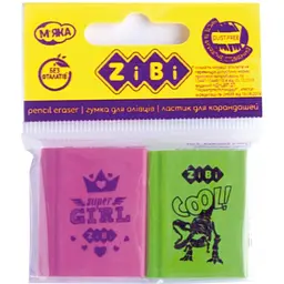 Гумка ZiBi Книжка 30х25х8 мм, SET*2 шт. (ZB.5454-2)