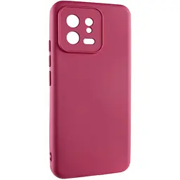 Чохол TPU GETMAN Liquid Silk Full Camera для Xiaomi 13 Pro Бордовий / Marsala - мініатюра 2