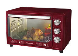 Електродуховка Liberton LEO-481 Dark Red