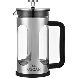 Френч-прес з нержавіючої сталі Oscar Chef 600 мл сталевий (OSR-7303-600)