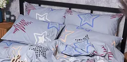 Набір наволочок Moon&Star Бязь Gold Люкс Light Stars 50х70 см 2 шт - мініатюра 3