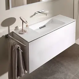 Раковина Geberit One 90 500.395.01.1, Білий - мініатюра 2