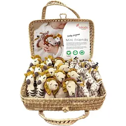 Міні-брязкальцья Kikadu Друзі із савани Жираф (4260711126963) - мініатюра 2