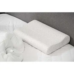 Подушка ортопедична Ardesto Sleepwell 60х40х11/9 см піна меморі біла (ART6040COP) - мініатюра 4