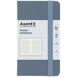 Книга записна Axent Partner в клітинку 95x195 мм 96 аркушів сіра (8301-62-A) - мініатюра 5