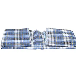 Багаторазова пелюшка для собак Derby Washable Reusable Pet Pee Pad Blue Plaid 60х120 см - мініатюра 4