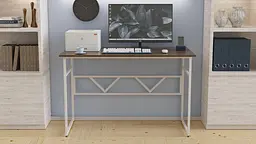 Комп'ютерний стіл Ferrum-decor Раян 75x120x70 білий ДСП Дуб Сонома Труфель 16мм (FRD-101163) - мініатюра 4