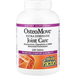 Комплекс для підтримки суглобів Natural Factors OsteoMove Joint Care 240 пігулок
