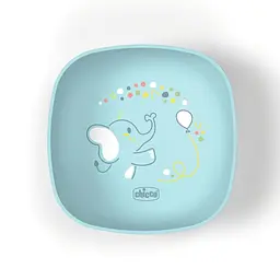 Миска з кришкою Chicco 6м+ блакитна (16001.25) - мініатюра 2