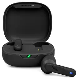 Гарнітура JBL WAVE FLEX Чорний (JBLWFLEXBLK) (6861935)
