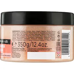 Скраб для тіла Bielenda Scrub Coctail Peach Kombucha персик-комбуча 350 г - мініатюра 2
