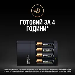 Зарядний пристрій CEF14 + 2AA1300 + 2AAА750 Duracell teh0022023 - мініатюра 7